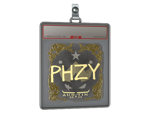 Sticker Slab | phzy (Gold) | Austin 2025