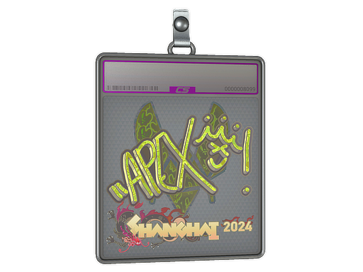 Sticker Slab | apEX (Holo) | Shanghai 2024