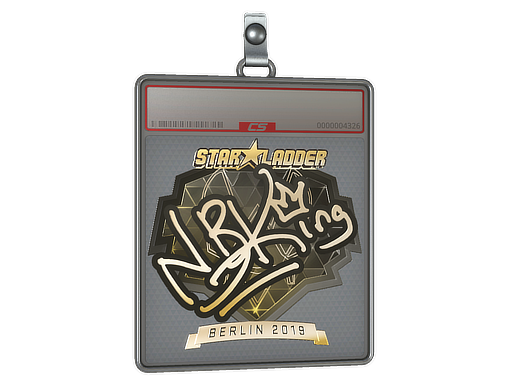Sticker Slab | NBK- (Gold) | Berlin 2019