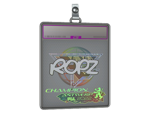 Sticker Slab | ropz (Holo, Champion) | Antwerp 2022