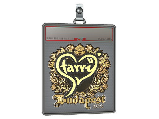 Sticker Slab | Starry (Gold) | Budapest 2025