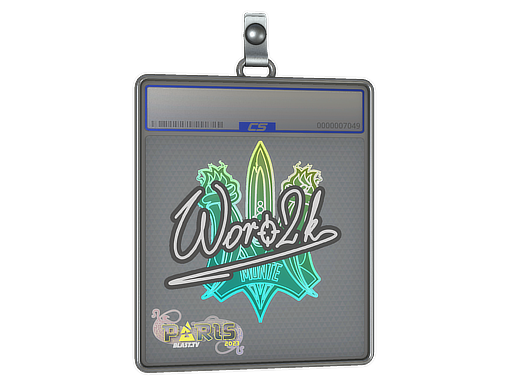 Sticker Slab | Woro2k | Paris 2023