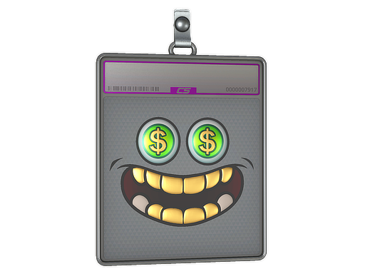 Sticker Slab | Gold Teef (Foil)