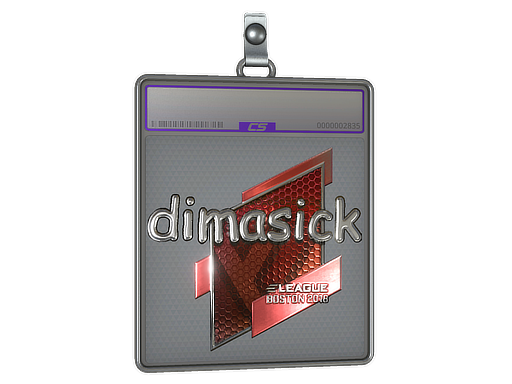 Sticker Slab | dimasick (Foil) | Boston 2018