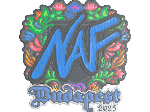 Sticker | NAF (Embroidered) | Budapest 2025