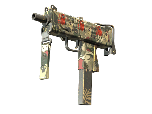 Souvenir MAC-10 | Monkeyflage (Minimal Wear)