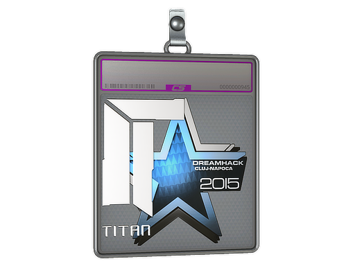 Sticker Slab | Titan (Foil) | Cluj-Napoca 2015