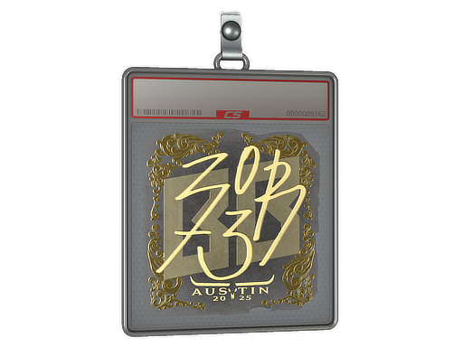 Sticker Slab | zorte (Gold) | Austin 2025