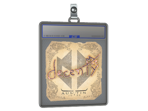 Sticker Slab | decenty | Austin 2025