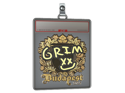 Sticker Slab | Grim (Gold) | Budapest 2025
