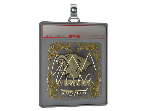 Sticker Slab | EmiliaQAQ (Gold) | Austin 2025