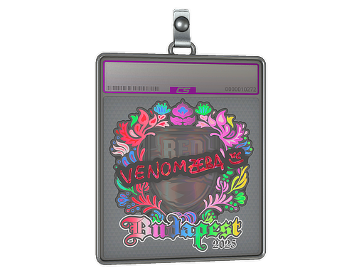 Sticker Slab | venomzera (Holo) | Budapest 2025
