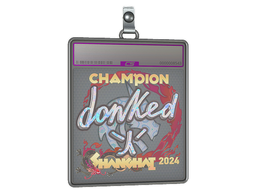 Sticker Slab | donk (Holo, Champion) | Shanghai 2024