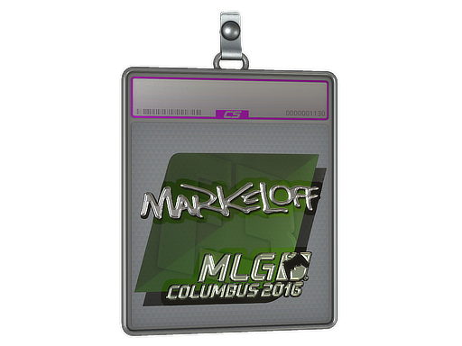 Sticker Slab | markeloff (Foil) | MLG Columbus 2016