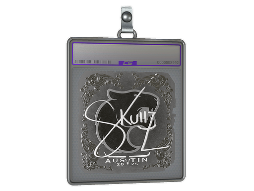 Sticker Slab | skullz (Foil) | Austin 2025