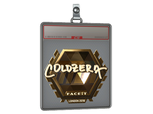 Sticker Slab | coldzera (Gold) | London 2018