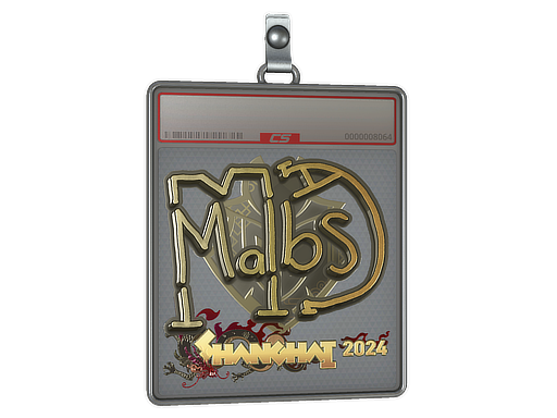 Sticker Slab | malbsMd (Gold) | Shanghai 2024