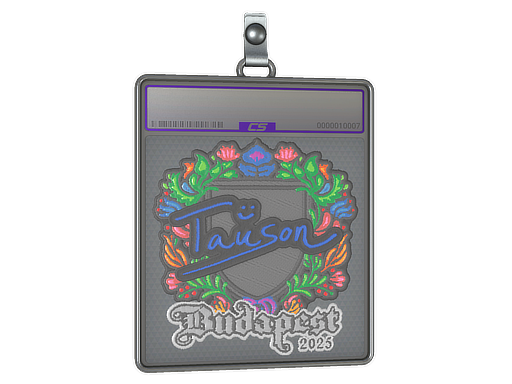 Sticker Slab | Tauson (Embroidered) | Budapest 2025