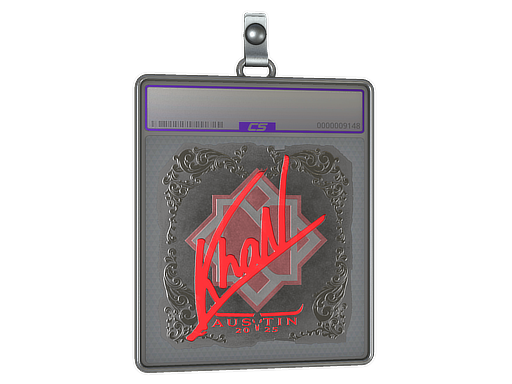 Sticker Slab | khaN (Foil) | Austin 2025