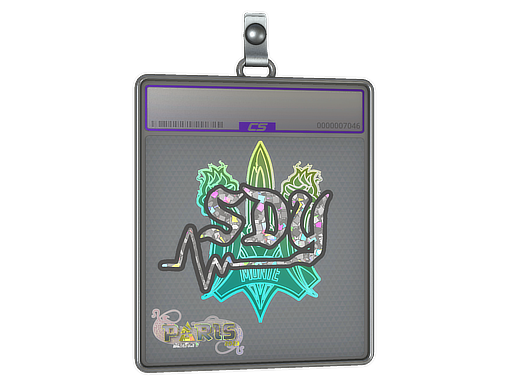 Sticker Slab | sdy (Glitter) | Paris 2023