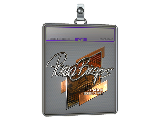 Sticker Slab | pashaBiceps (Foil) | Boston 2018