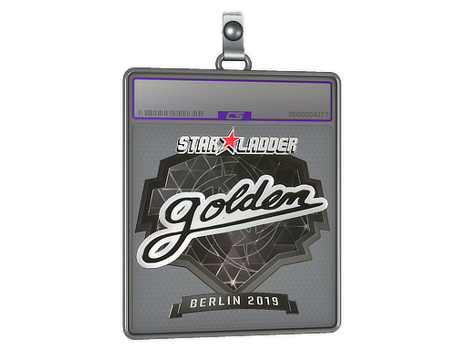 Sticker Slab | Golden (Foil) | Berlin 2019