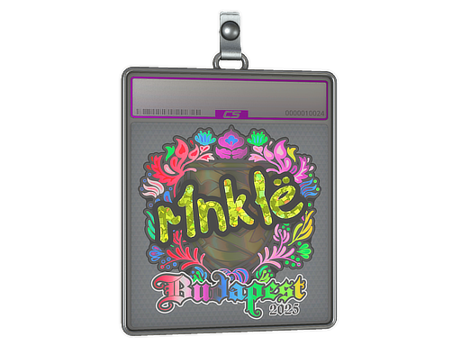 Sticker Slab | r1nkle (Holo) | Budapest 2025