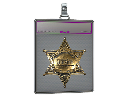 Sticker Slab | New Sheriff (Foil)