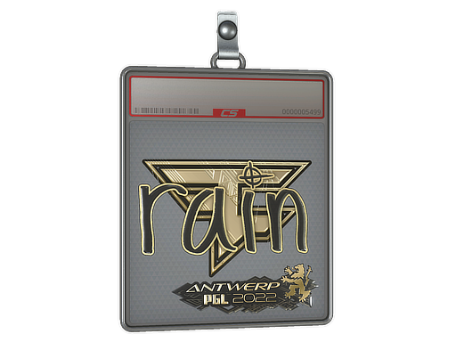 Sticker Slab | rain (Gold) | Antwerp 2022