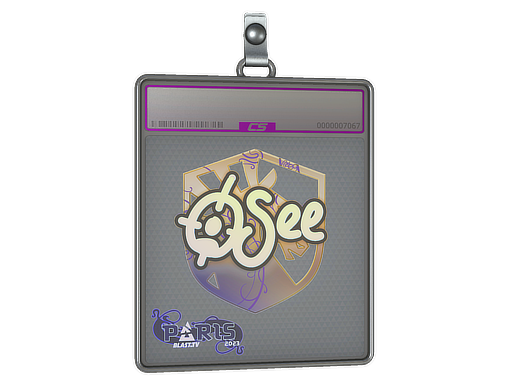 Sticker Slab | oSee (Holo) | Paris 2023