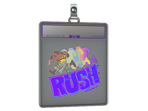 Sticker Slab | T Rush (Holo)