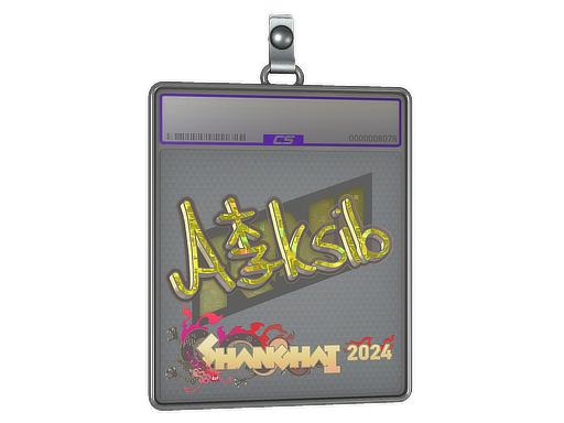 Sticker Slab | Aleksib (Glitter) | Shanghai 2024