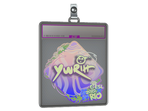 Sticker Slab | yuurih (Holo) | Rio 2022