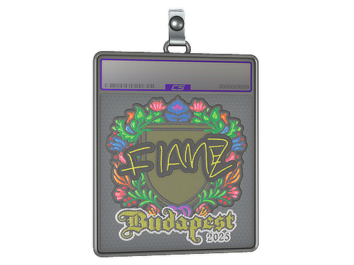 Sticker Slab | FlameZ (Embroidered) | Budapest 2025