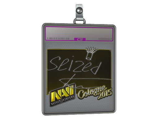 Sticker Slab | seized (Foil) | Cologne 2015