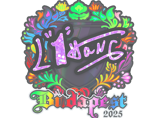 Sticker | L1haNg (Holo) | Budapest 2025