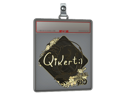 Sticker Slab | qikert (Gold) | Rio 2022