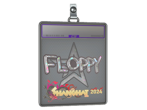 Sticker Slab | floppy (Glitter) | Shanghai 2024