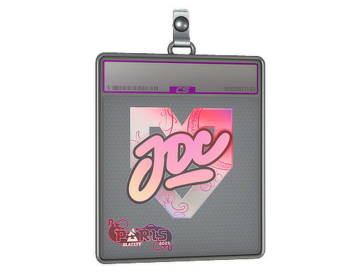 Sticker Slab | JDC (Holo) | Paris 2023