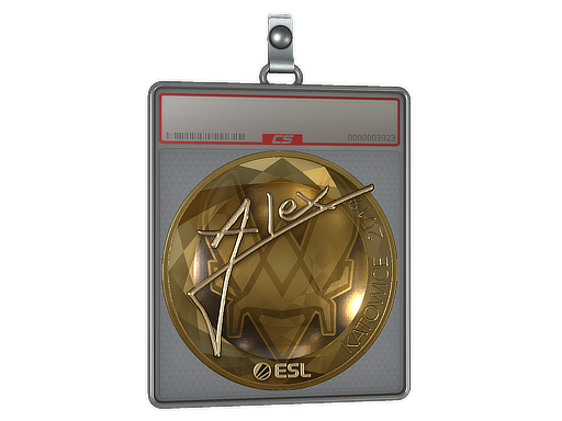 Sticker Slab | ALEX (Gold) | Katowice 2019