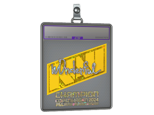 Sticker Slab | w0nderful (Glitter, Champion) | Copenhagen 2024