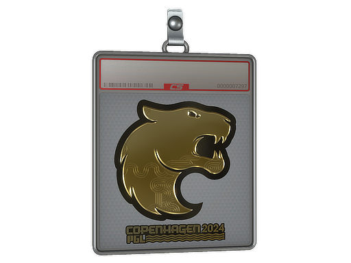 Sticker Slab | FURIA (Gold) | Copenhagen 2024