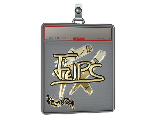 Sticker Slab | felps (Gold) | Paris 2023