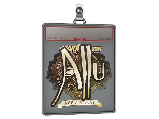 Sticker Slab | allu (Gold) | Berlin 2019