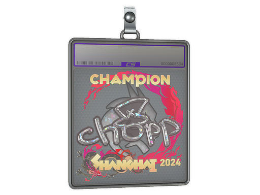 Sticker Slab | chopper (Glitter, Champion) | Shanghai 2024