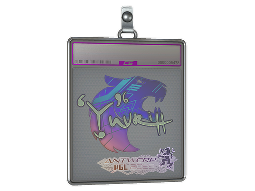 Sticker Slab | yuurih (Holo) | Antwerp 2022