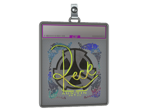 Sticker Slab | reck (Holo) | Austin 2025