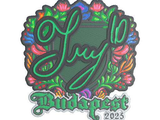Sticker | TRY (Embroidered) | Budapest 2025