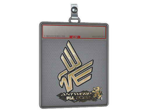 Sticker Slab | Bad News Eagles (Gold) | Antwerp 2022