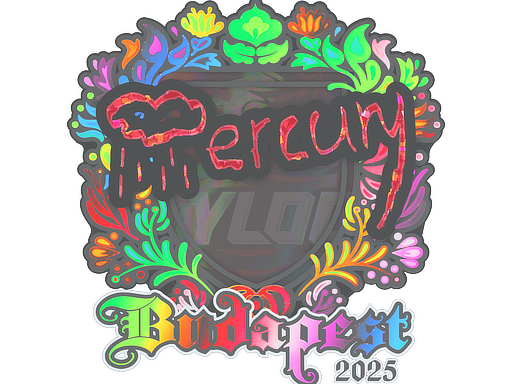 Sticker | Mercury (Holo) | Budapest 2025